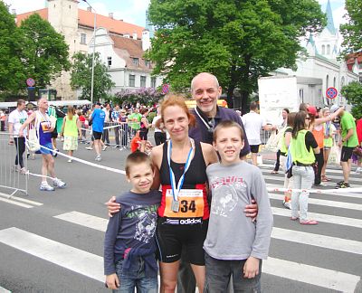 Gabriella Uhl Rīgas maratonā