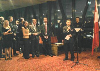 The reception of the embassy of Austria