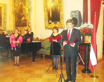 Reception of the Poland Embassy. Mr Jerzy Marek Nowakowski