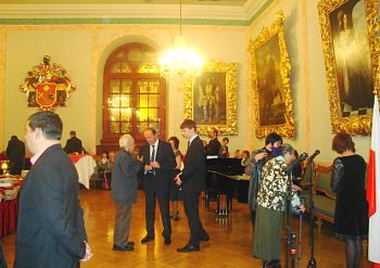 Reception of the Poland Embassy. Mr Veshniakov, Russian Ambassador