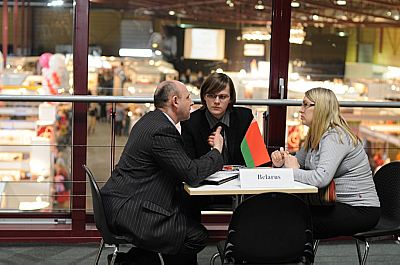 The meeting with businessmen