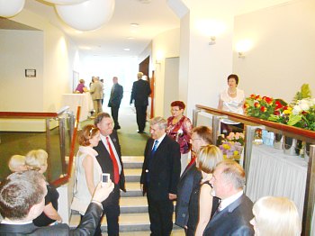 Reception of the Embassy of the Republic of Belarus on the 1st July 2011 in Riga