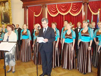 The Ambassador of Italy in Latvia Francesco Puccio. Reception on the occasion of Proclamation of the Republic of Italy.