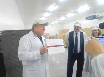 The Club members visited the factory Pure Chocolate