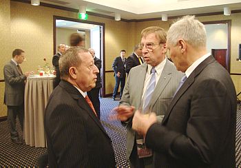 Reception in the honour of the 66th anniversary of the Great Victory, Ilja Gerchikov, Jevgeny Roldugin, Juris Savickis