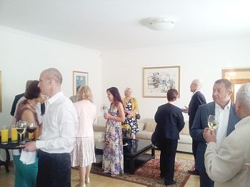 Reception at the Israel Ambassadors Residence