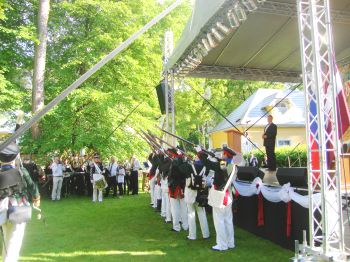 Russian Embassy Reception