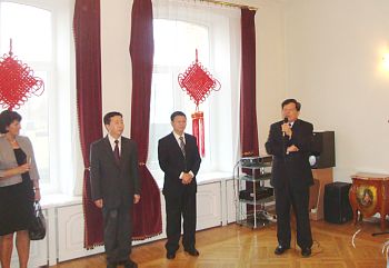 Reception at the embassy of PRC