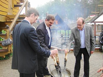 Brian O’Beirne, V.Danilokh and Urs Buhler Brian O’Beirne, V.Danilokh and Urs Buhler