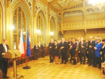 Czech Embassy reception