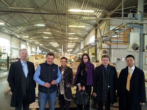 Visit to furniture manufacture