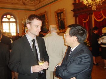 The reception of the Embassy of Ukraine in Latvia