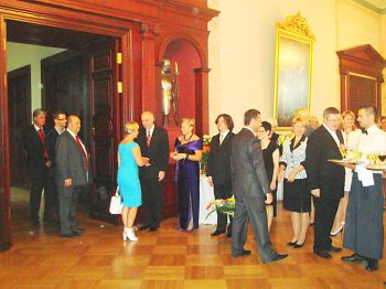 The reception of the Embassy of Ukraine in Latvia