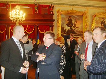 The reception of the Embassy of Ukraine in Latvia