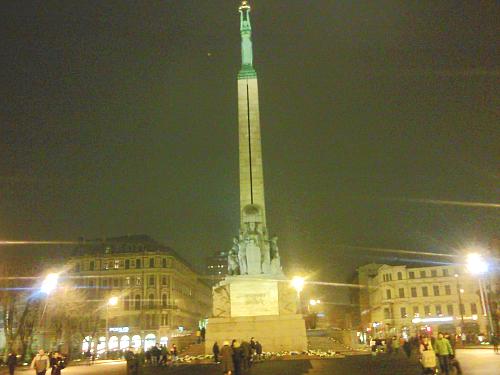 View of the monument