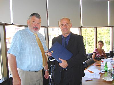 Board meeting 20.08.2009 . Pavol Baranay