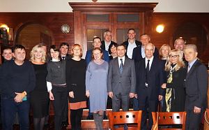 Встреча в дипломатическом экономическом клубе    с Послом Узбекистана в Латвии Афзалом Артыковым