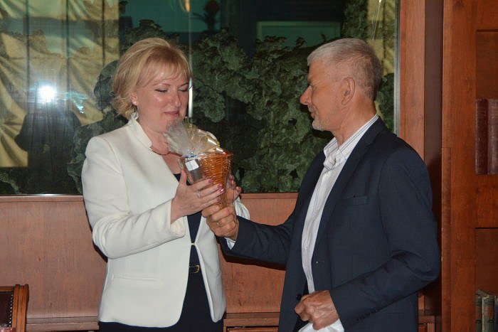 Farewell party of the vice-president of the Club Aleksandra Csizmadia 