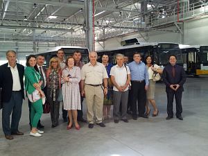 Members of Diplomatic Economic Club at the factory  Amoplant