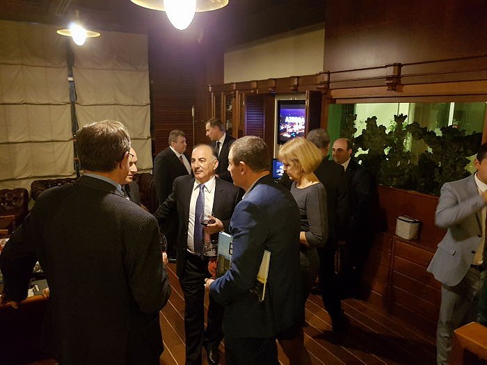  Tikšanās Diplomātiskajā klubā ar Azerbaidžānas vēstnieku 2017. gada 5. oktobrī, Rīgā. 