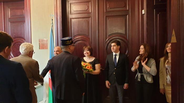 Azerbaidžānas vēstniecības pieņemšana