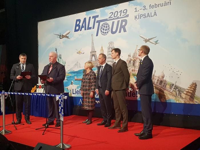 Balttour 2019 открытие выставки.