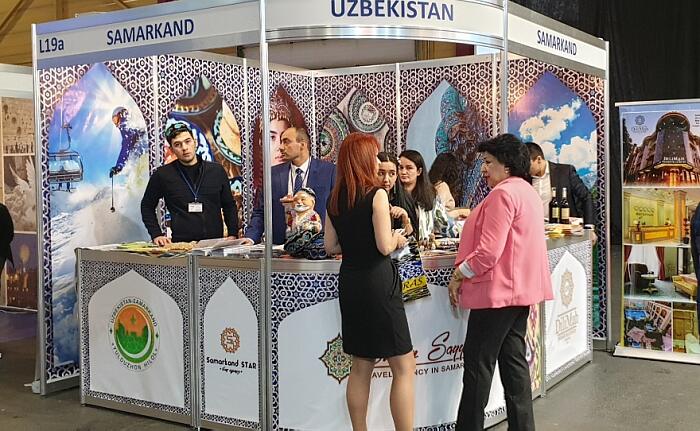 Izstāde Balttour 2020 Rīgā. Uzbekistāna