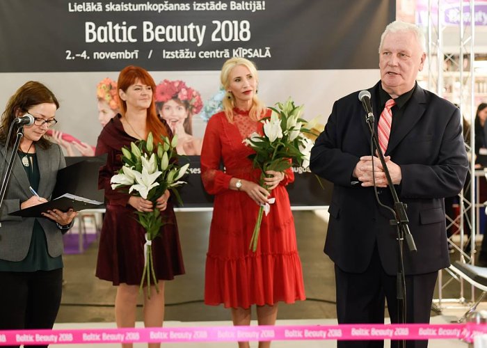 Baltic Beauty 2018. Viestur Tile opens the exhibition