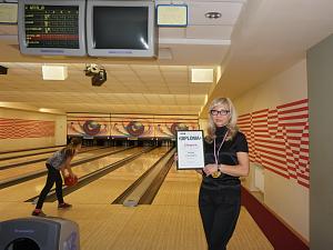 Diplomatic economic clubs Open Bowling Championship 2015. Winner Snezhanna Shushunova