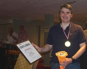  Diplomatic economic clubs Open Bowling Championship 2015. Winner Andrey Ilyin 