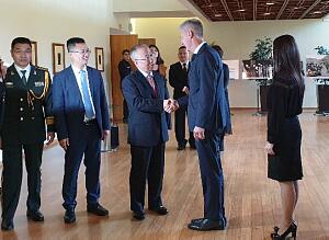 Ķīnas vēstniecības pieņemšana Latvijā