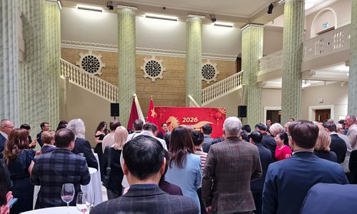 Reception at the Embassy of the Peoples Republic of China, Riga
