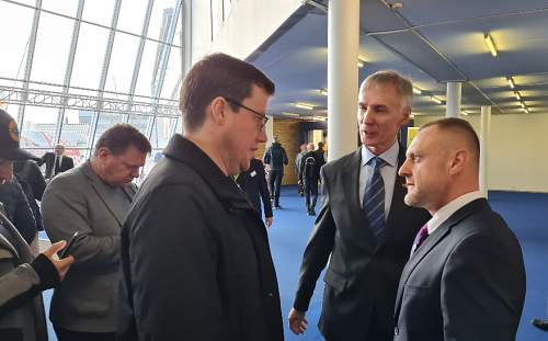 Izstāde MĀJA I 2023.Biznesa tikšanās