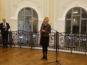 Ambassador of the Republic of Poland Eva Debska