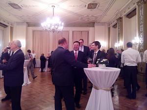 The Estonian Embassy reception in Riga on February 24, 2015 