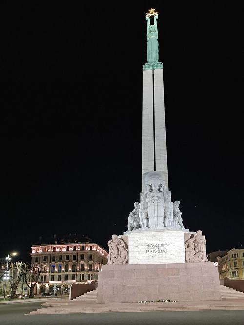 Monument to Freedom and Fatherland in Riga