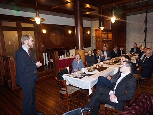 Meeting in the Diplomatic Economic Club with the Ambassador of Finland in Latvia H.E. Mr Olli Kantanen