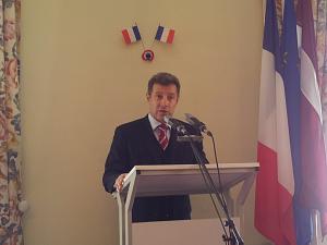  Francijas vēstnieks Latvijā Stefans Viskonti