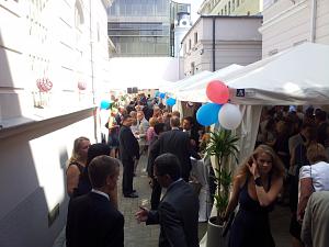  Reception by the French embassy in Latvia, July 14, 2013