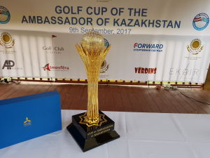 Kazakhstan Ambassadors B. Muhamedjanov annual golf tournament