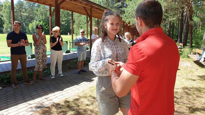 Sporta sacensības klubā