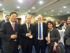 Ambassador of  PRC Yang Guoqiang, Ambassador of  Norway Jan Grevstad, Ambassador of Ireland Aidan Kirwan, Ambassador of Israel Hagit Ben Yaakov 