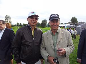 The Ambassador of PRC Yang Guocyang and Valery Roldugin