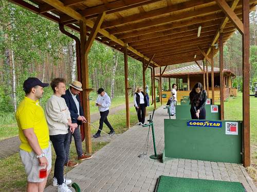 Golf competition. Diplomatic Economic Club