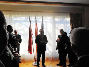  King’s day in the Netherlands, the reception on the occasion of the national holiday. The Ambassador of the Netherlands Pieter Jan Langenberg 