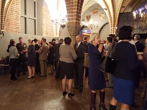 Reception at the Hungarian Embassy in Latvia, October 2015