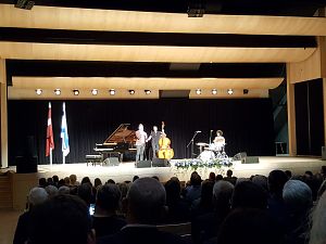 Прием Посольства Израиля в Латвии. Концерт Omer Klein trio