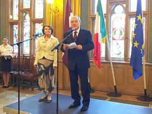 Ambassador of Italy to Latvia Giovanni Polizzi