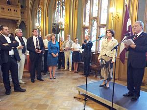 Reception of the Italian Embassy in Riga