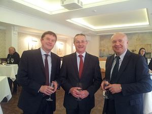 Ambassador of Slovakia Peter Hatiar, Ambassador of Hungary Gabor Dobokay, Czech Ambassador Pavol Sepelak